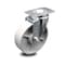 Service Caster 5 Inch Semi Steel Wheel Swivel Top Plate Caster SCC-20S515-SSR - alternate 1